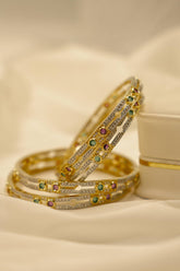 Bangles American Diamonds - Gold
