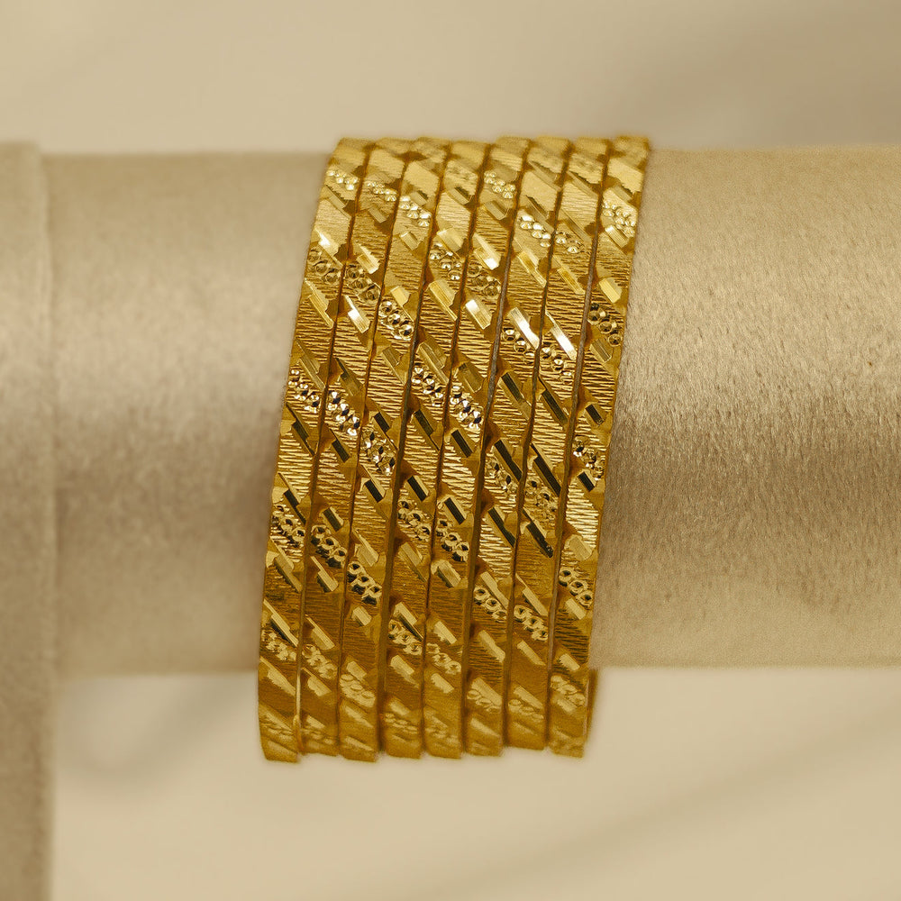 Briallen Indian Chori Bangles – Golden - Sawa Do