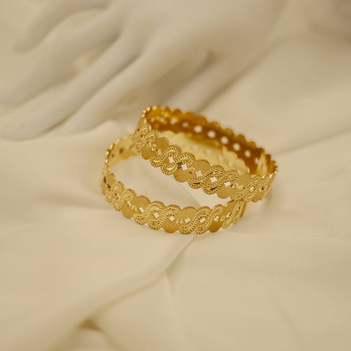 Gitana Indian Chori Bangles – Golden - Dhai