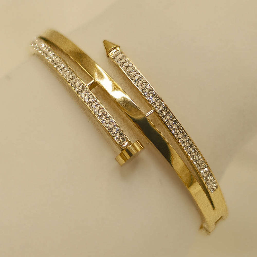Fenella Stainless Steel Bracelet – Golden