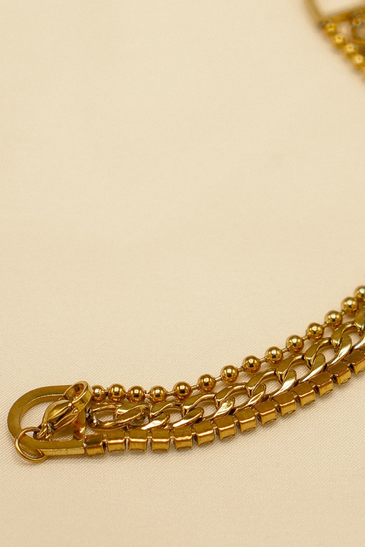 Orchid Stainless Steel Bracelet