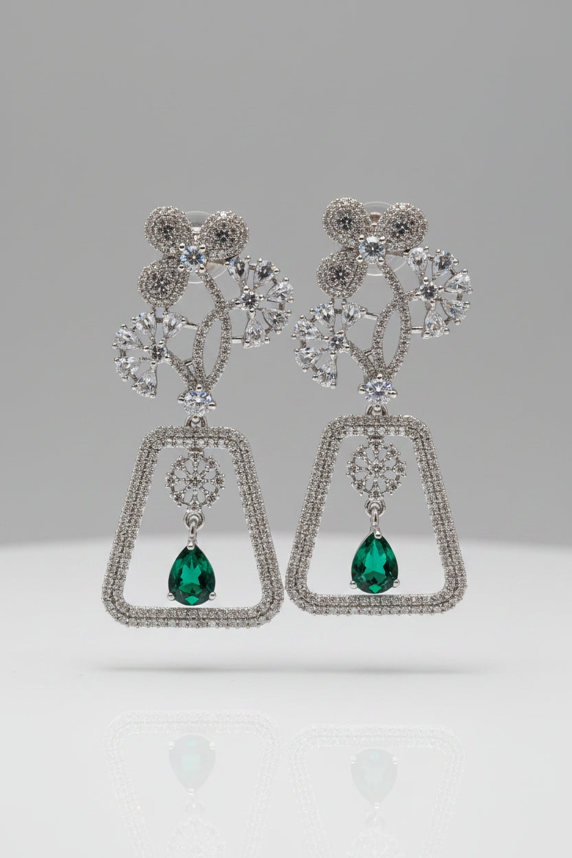 Aurora American Diamond Earrings