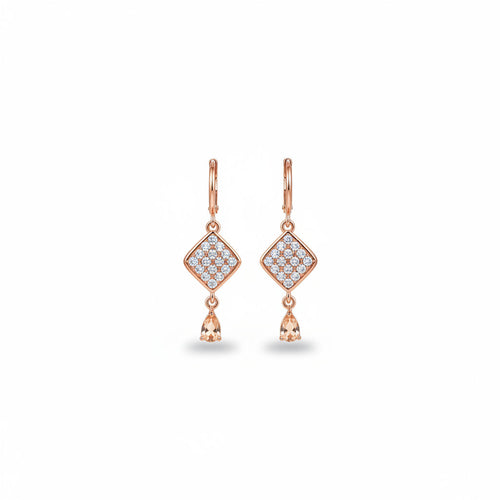 Gwendolyn China Gold 24K Earrings – Red