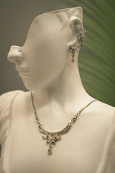 Necklace Set – Elegant Silver Finish