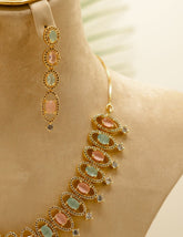 Necklace Set – Elegant Silver Finish