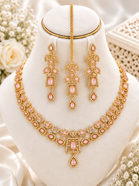 Maren Necklace NK-0008 front view