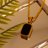 Minimal Trendy Design Pendant – Stainless Steel - Best Quality