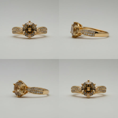 Zinnia Ring – Pink