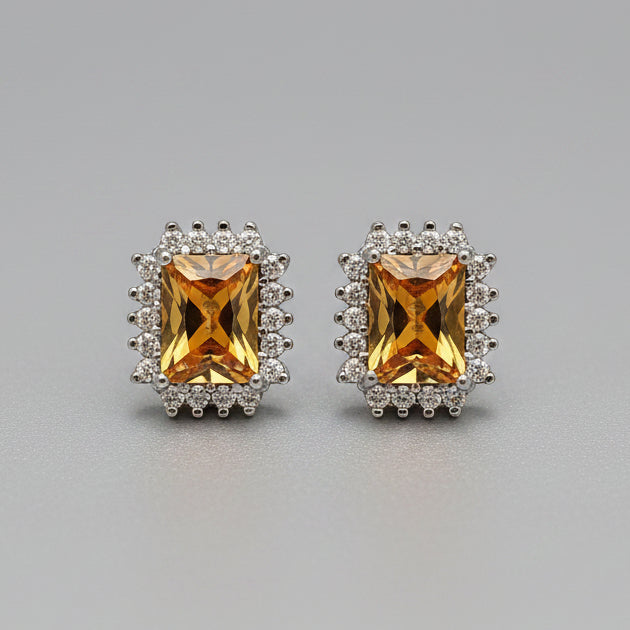 Vivienne China Gold 24K Earrings