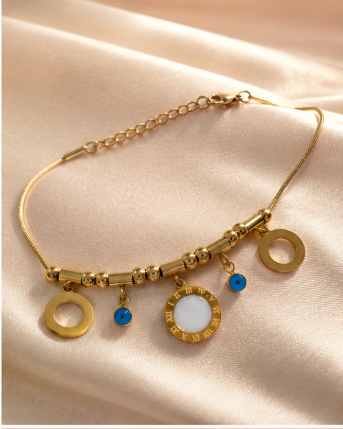 Selene Stainless Steel Bracelet – Golden / Standard