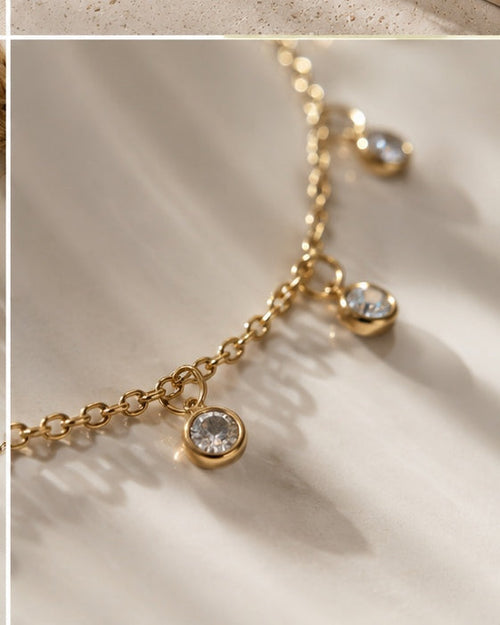 Marisette Stainless Steel Bracelet – Golden / Standard