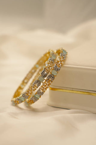 Bangles American Diamonds - Gold