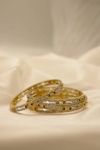 Bangles American Diamonds - Gold