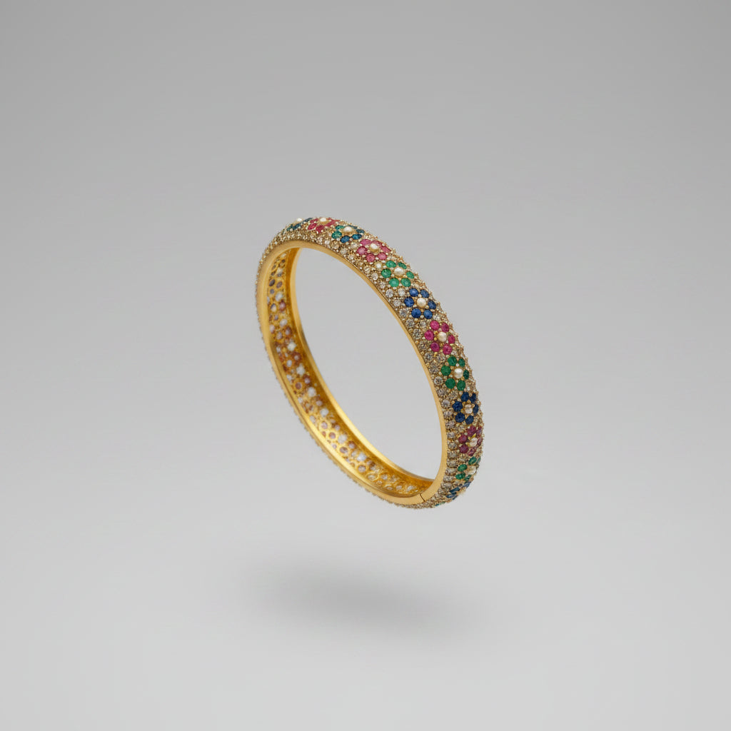 Bloom Pakistani Gold 24K Bangle
