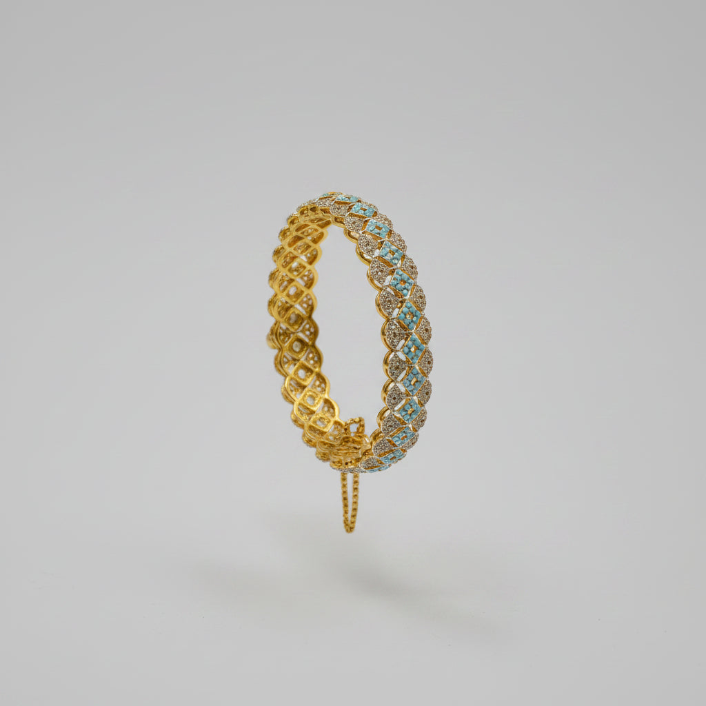 Xiomara Pakistani Gold 24K Bangle