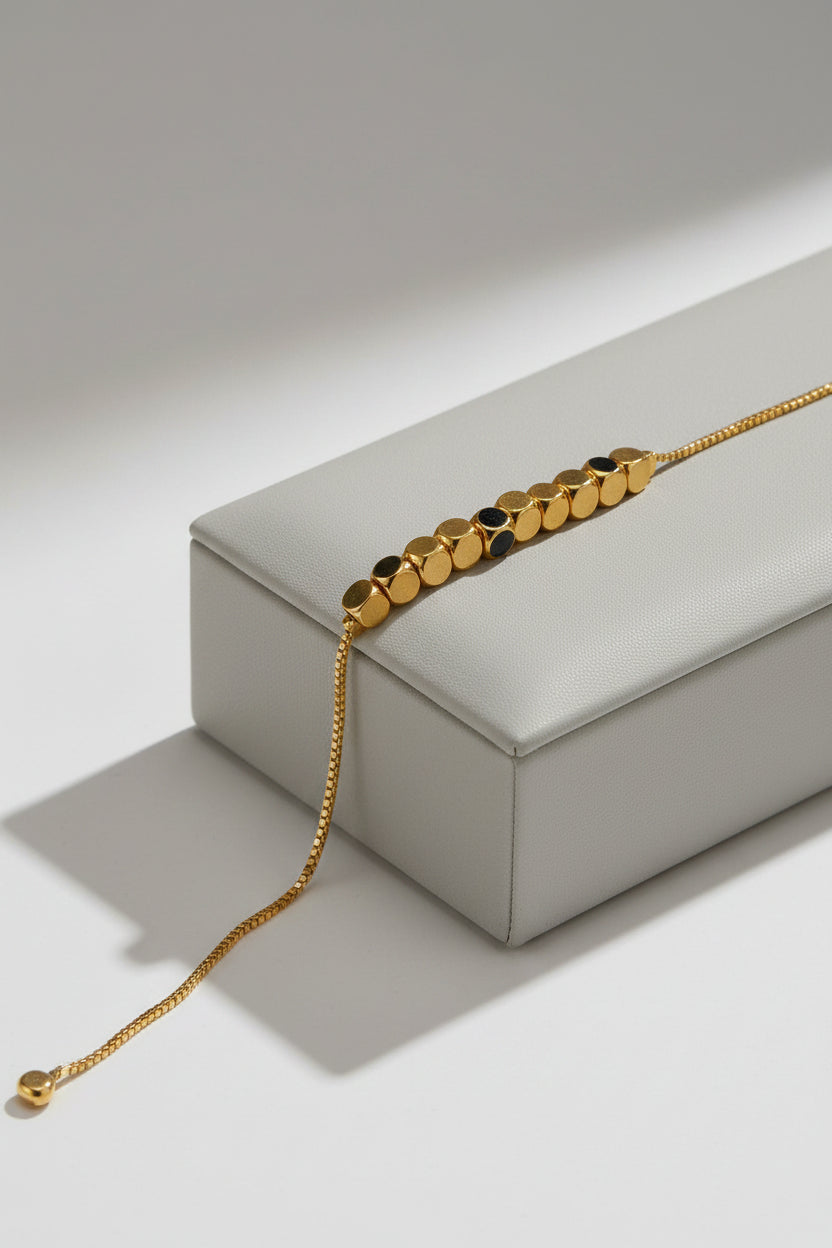 Porcelain Stainless Steel Bracelet