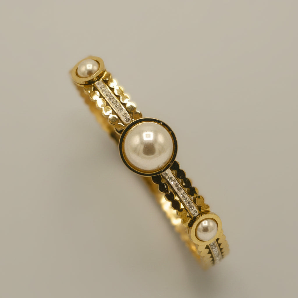 Bijou Stainless Steel Bracelet – Golden