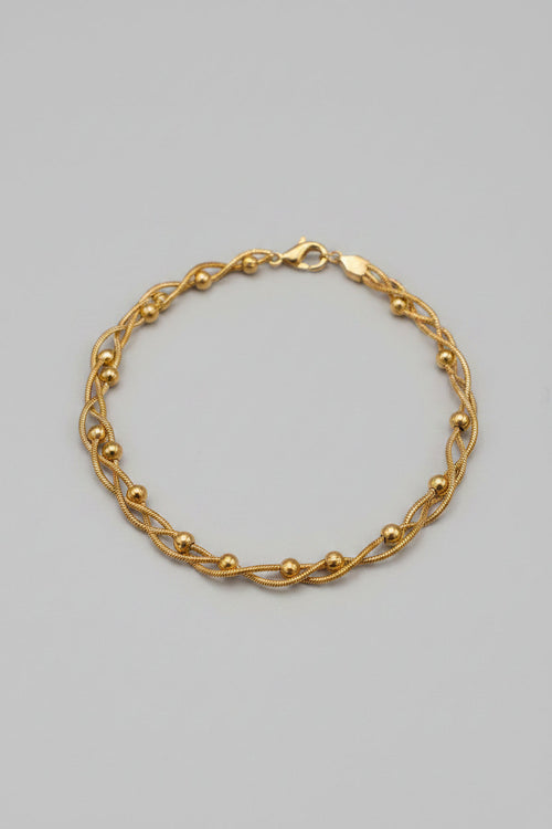 Bellamy Stainless Steel Bracelet – Golden