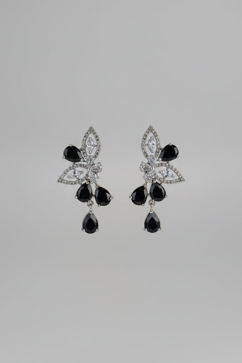 Zephyranthes American Diamond Earrings