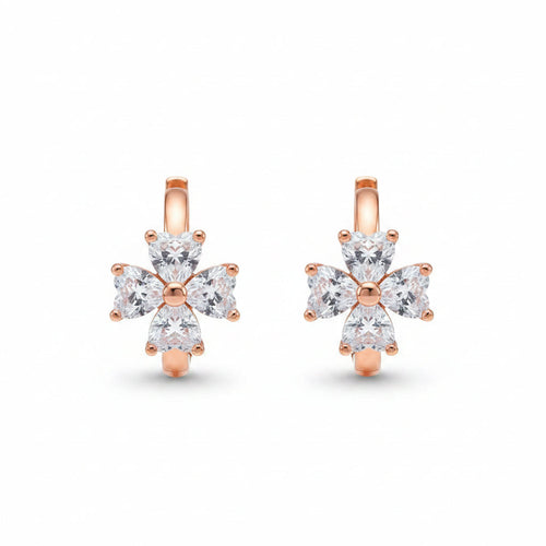 Meline China Gold 24K Earrings – Pink