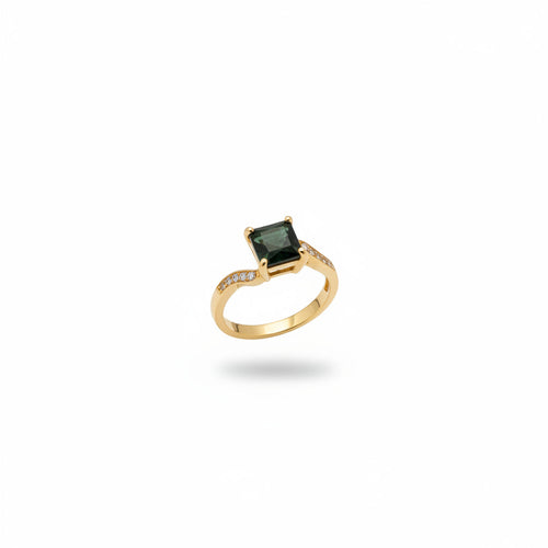 Reyna Ring – Mint Green