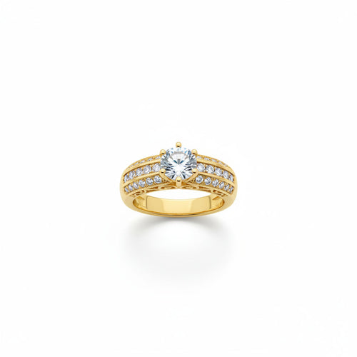 Imara Ring – Golden White