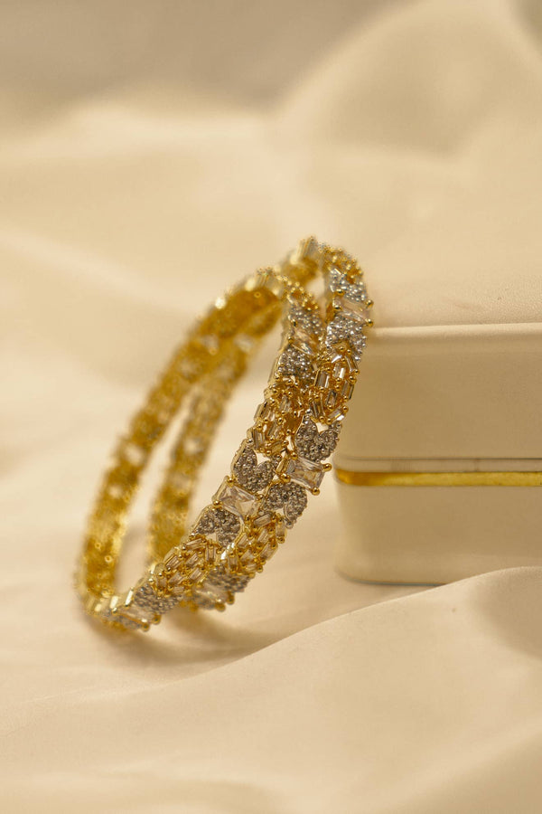 Bangles American Diamonds - Gold