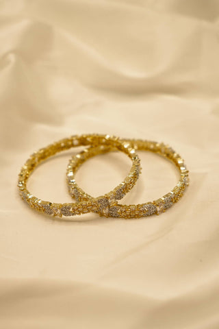 Bangles American Diamonds - Gold