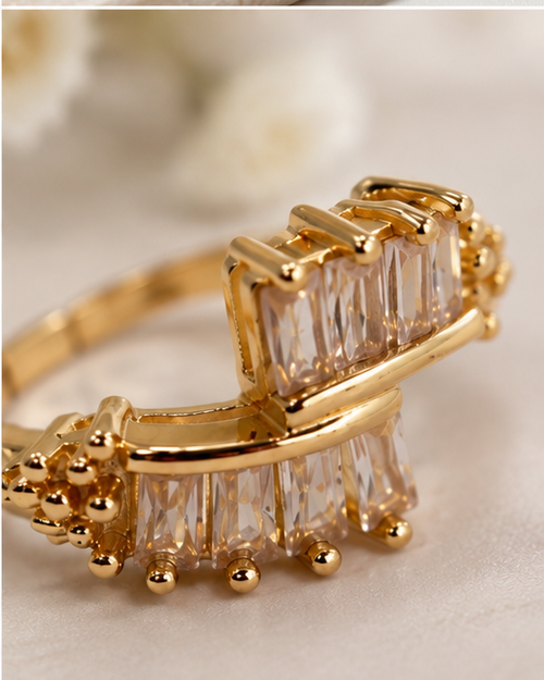 Freesia Ring – Champange / Adjustable