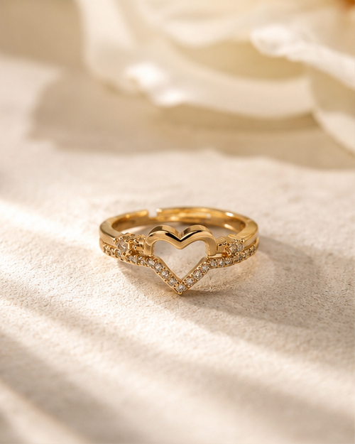 Fernwood Ring – Golden / Adjustable