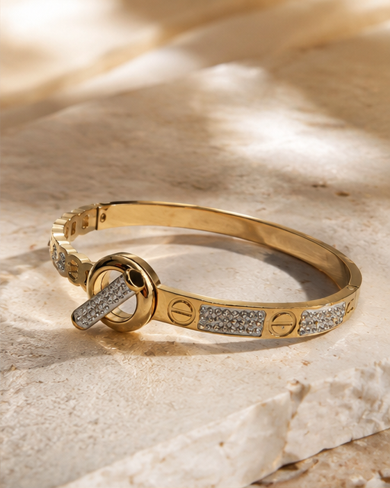 Odalys Stainless Steel Bracelet – Golden / Standard