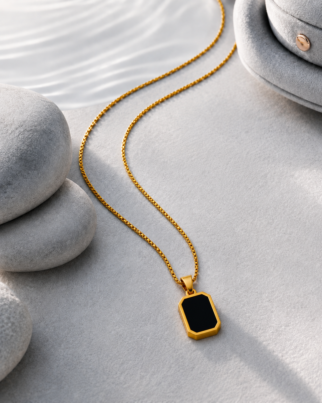 Isla Stainless Steel Pendant