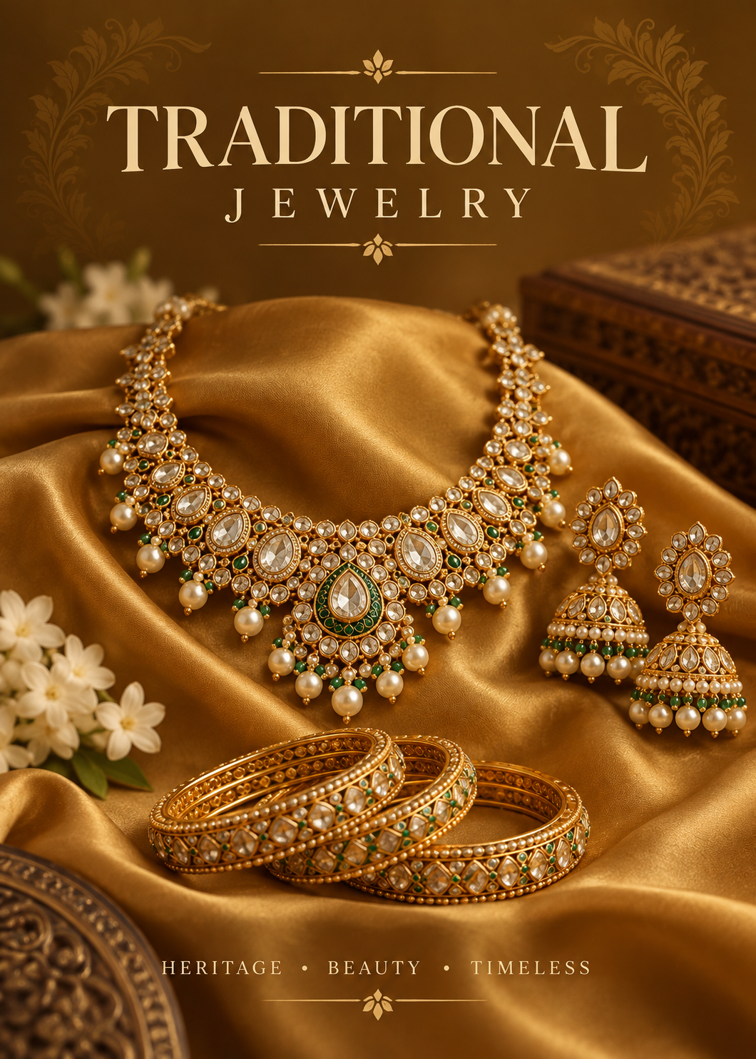 Mishals Traditional Jewelry collection banner